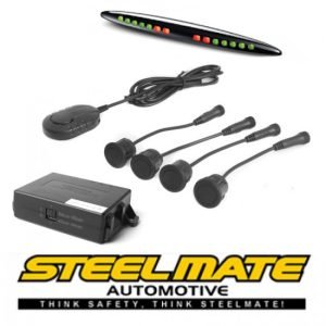 Parkavimo sistema Steelmate PTS411 su M21 ekranu
