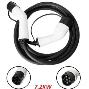 Įkrovimo laidas elektromobiliams, 1 fazis, 32A/250V, 7,2kW C22s