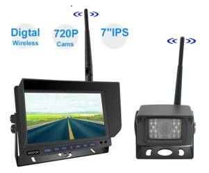 Bevielis monitoriaus ir kameros komplektas CAKT-7254637ADWL