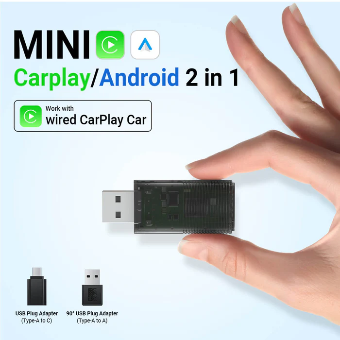 Carplay ir Andorid Auto adapteris Ottocast CP86-Dual - Image 2