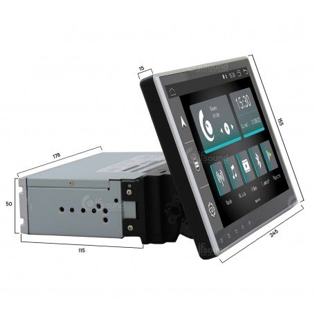 Universalus 1 DIN multimedijos grotuvas JFSound X7C - Image 6