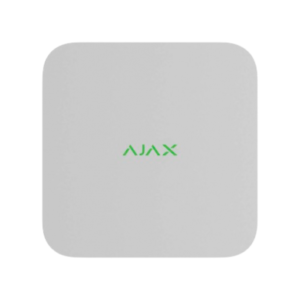 Ajax NVR 8ch, 8 kanalų įrašymo įrenginys, juodas/baltas