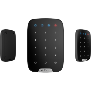 AJAX Keypad Plus belaidė sensorinė klaviatūra su DESFire 13,56MHz kortelių skaitytuvu, balta/juoda
