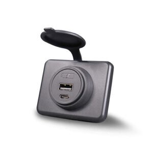 Įkroviklis USB-A ir USB-C, įmontuojamas, 5V, 4,2A MY1288