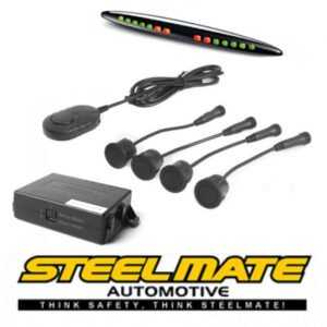 Parkavimo sistema Steelmate PTS411 su M21 ekranu