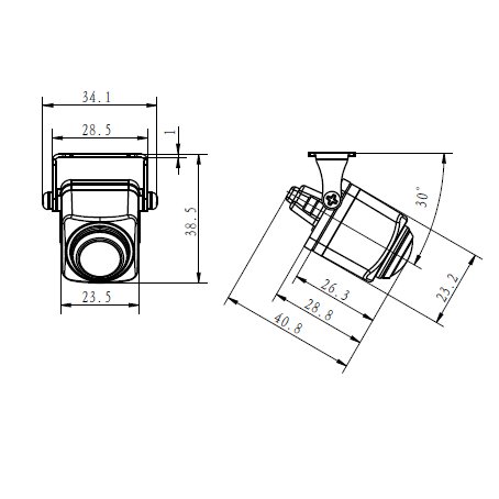 Parkavimo kamera KIP100 - Image 2