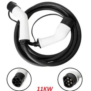 Įkrovimo laidas elektromobiliams, 3 fazis, 16A/480V, 11kW C22Ti