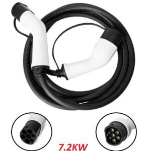 Įkrovimo laidas elektromobiliams, 1 fazis, 32A/250V, 7,2kW C22s